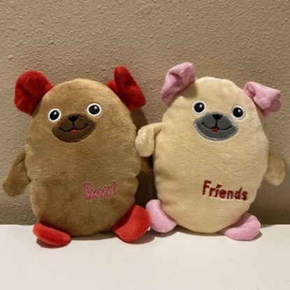 Personalized Best Friend Stuffed Animals, Set, Multiple Options