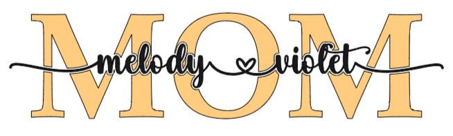 Personalized MOM/GRANDMA Glass tiles, 2 name example