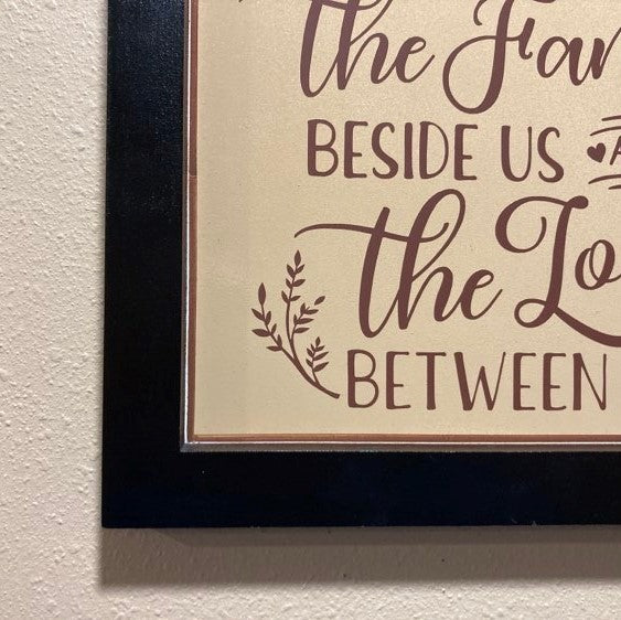 Bless Food, Family & Love, Wall Art, close up