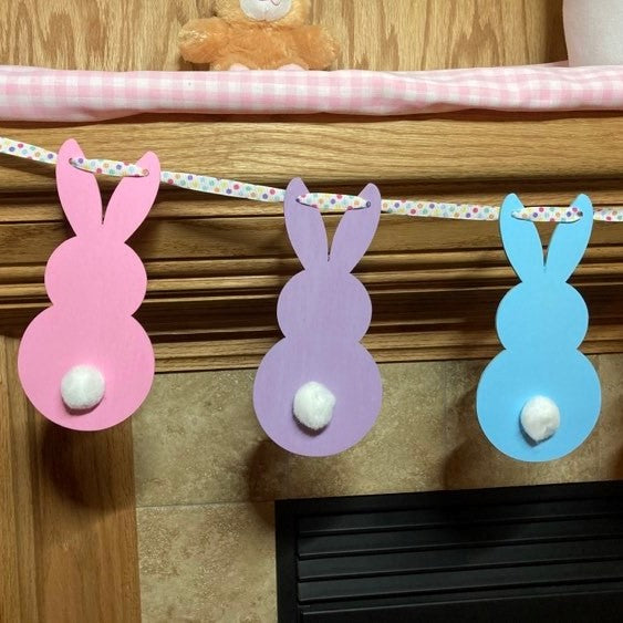 Easter Bunny banner/garland