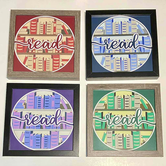 Read, Shadow Box, Multiple Options Available