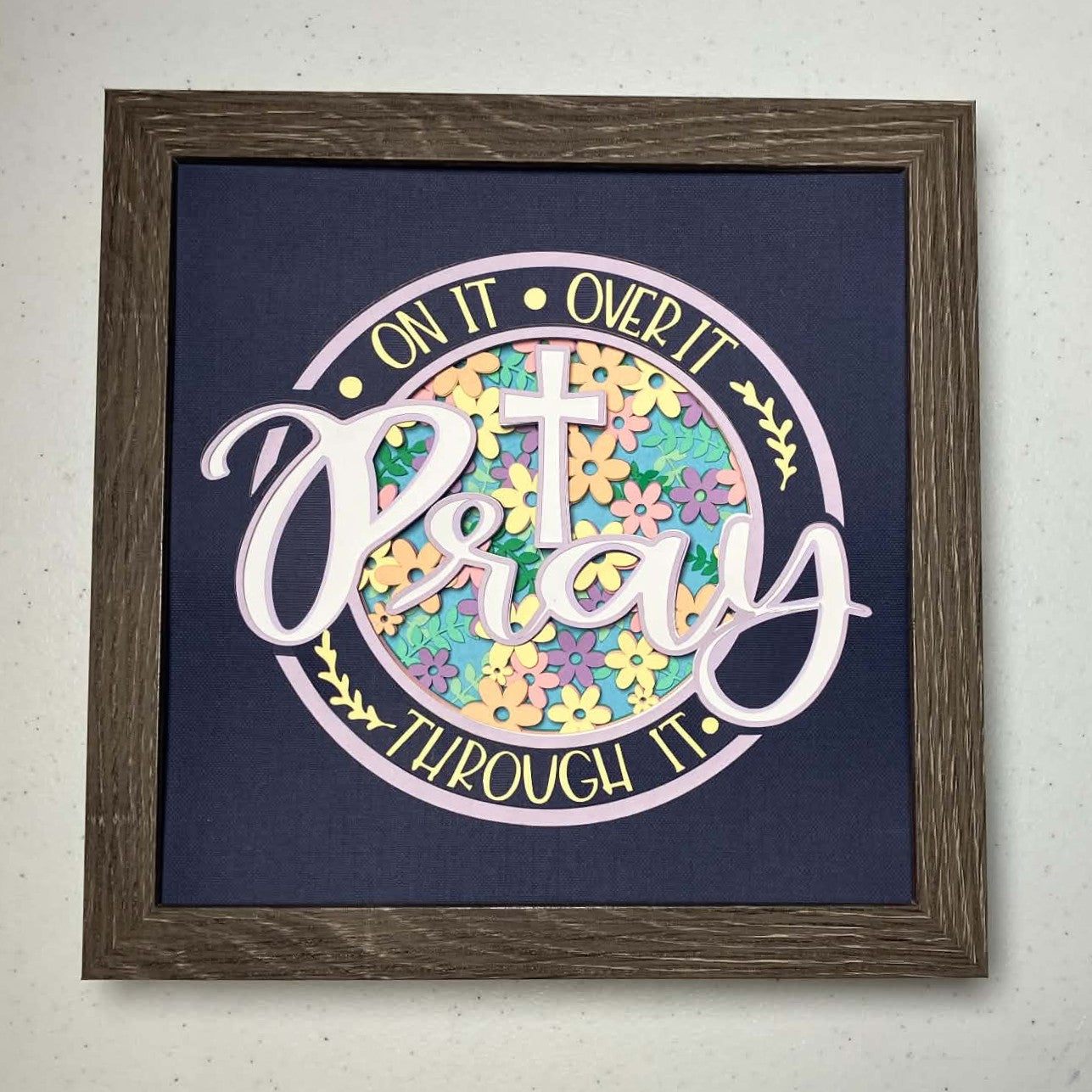 Pray, Layered Shadow Box