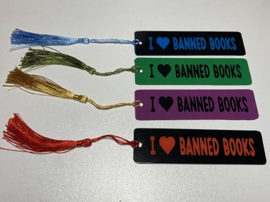 Acrylic Bookmarks, Multiple Options
