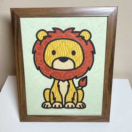 Lion, Layered Art