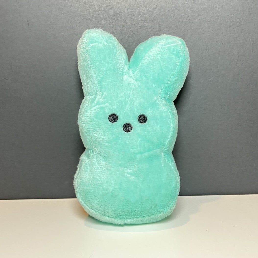 Personalized Easter Bunny Stuffed Plush, Multiple Options Available, Aqua
