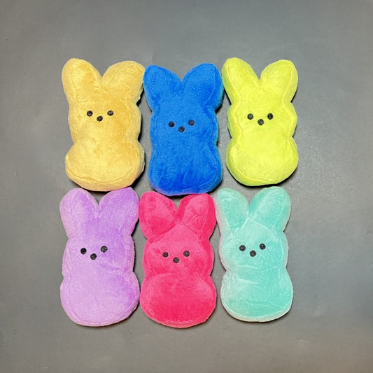 Personalized Easter Bunny Stuffed Plush, Multiple Options Available, all color options
