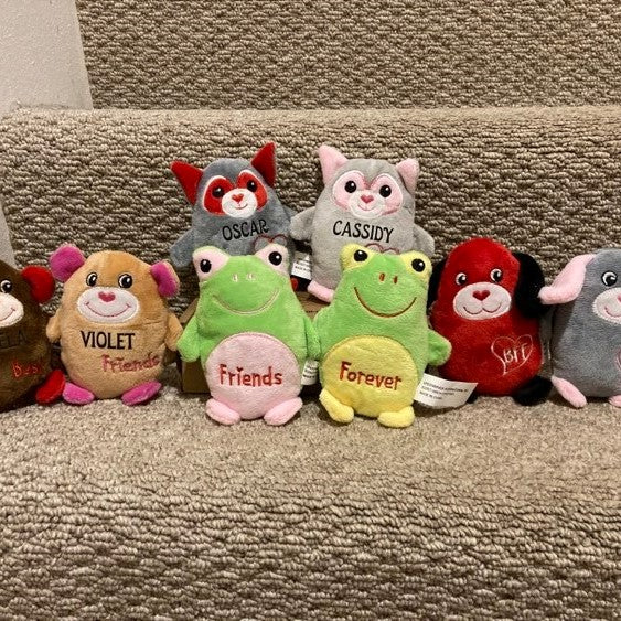 Personalized Best Friend Stuffed Animals, Set, Multiple Options