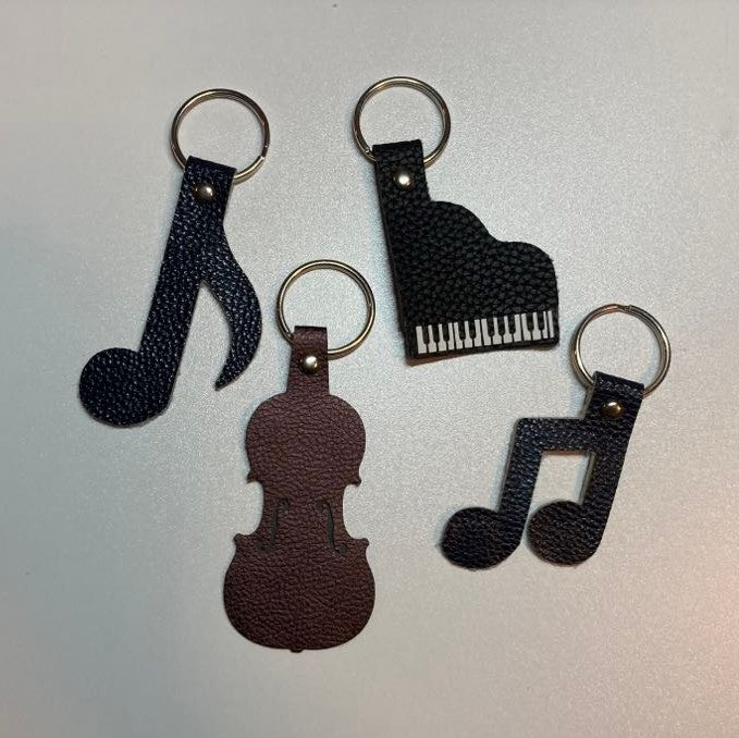 Music Note Key Fobs, Multiple Options – Happy Craft Designs