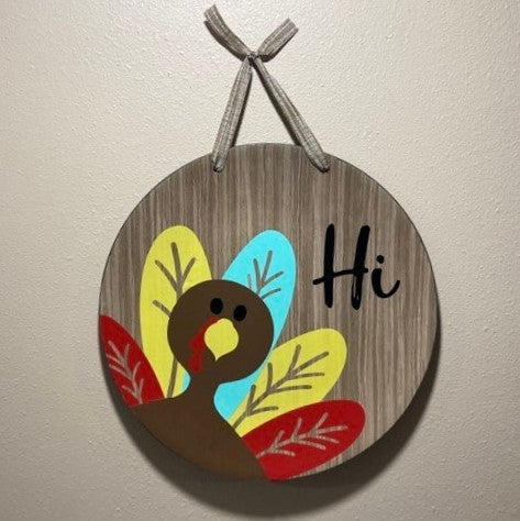 Turkey, Large Hanging Plate