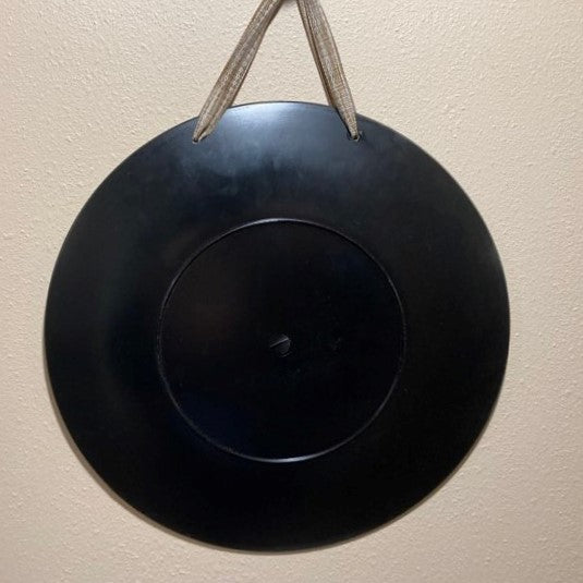 Penguin Large Hanging Plate, back